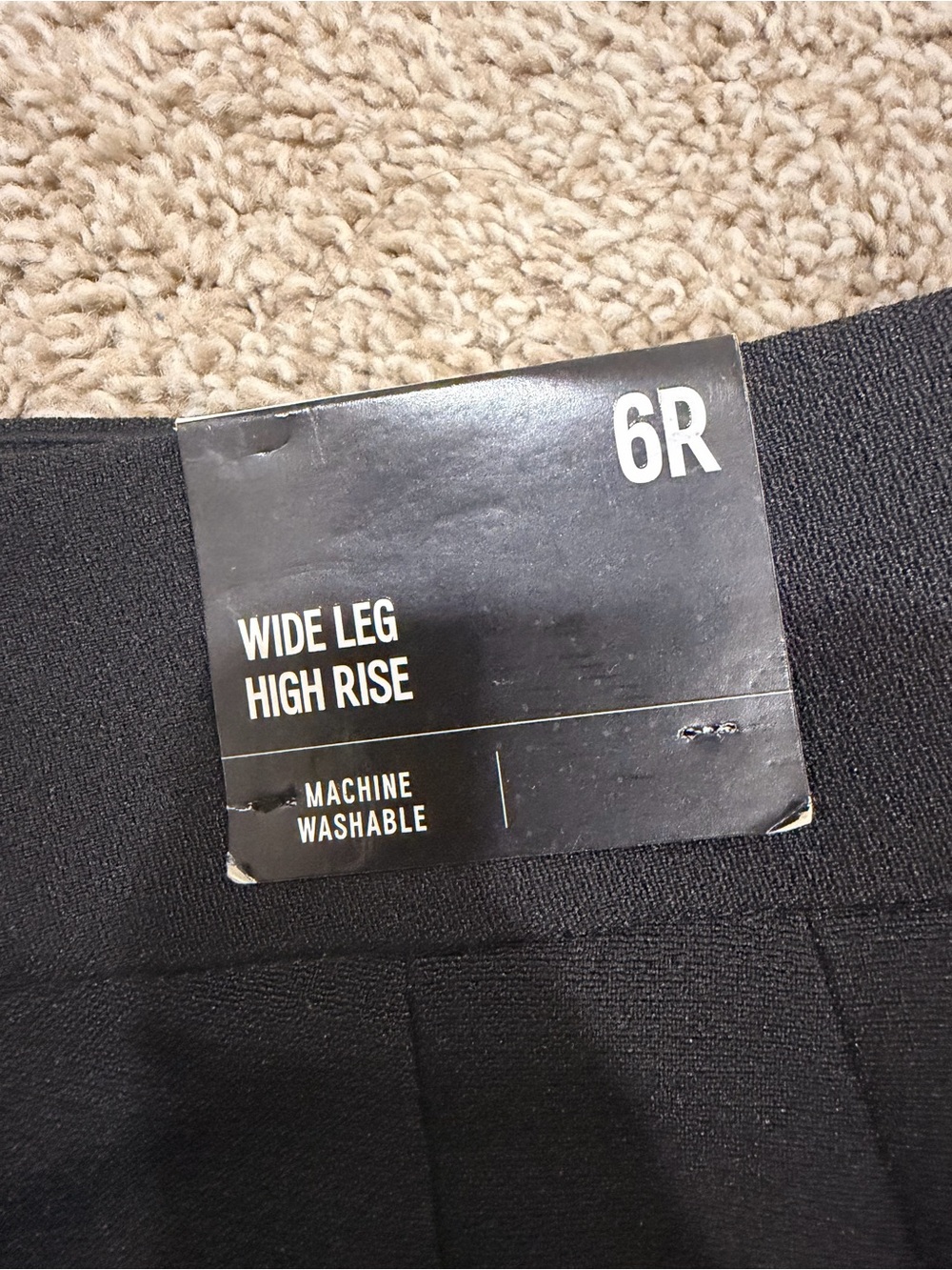 NWT Express Black Dress Trousers - Wide Leg - Picture 3 of 4